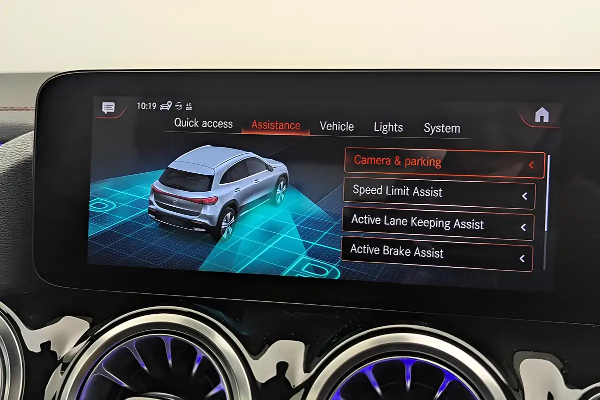 Used 2022 Mercedes-Benz Eqa AMG Line Black - Interior and Exterior details 12