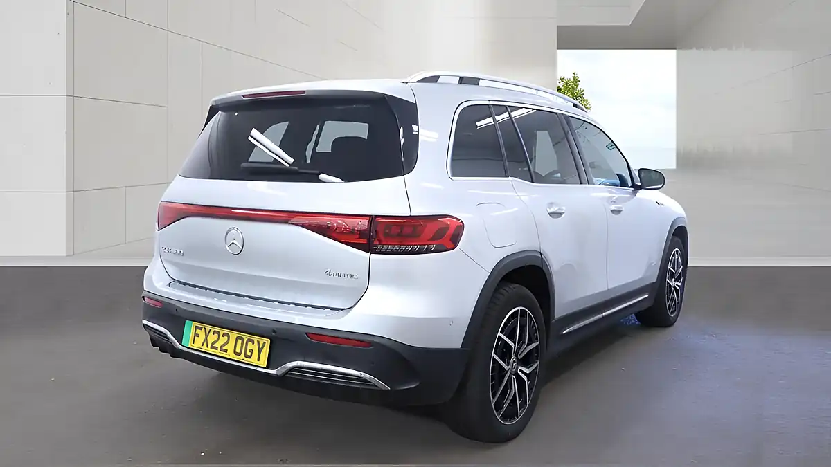 Used 2022 Mercedes-Benz Eqb AMG Line (premium) Silver - Interior and Exterior details 2