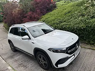 Used 2022 Mercedes-Benz Eqb AMG Line White - Interior and Exterior details 10