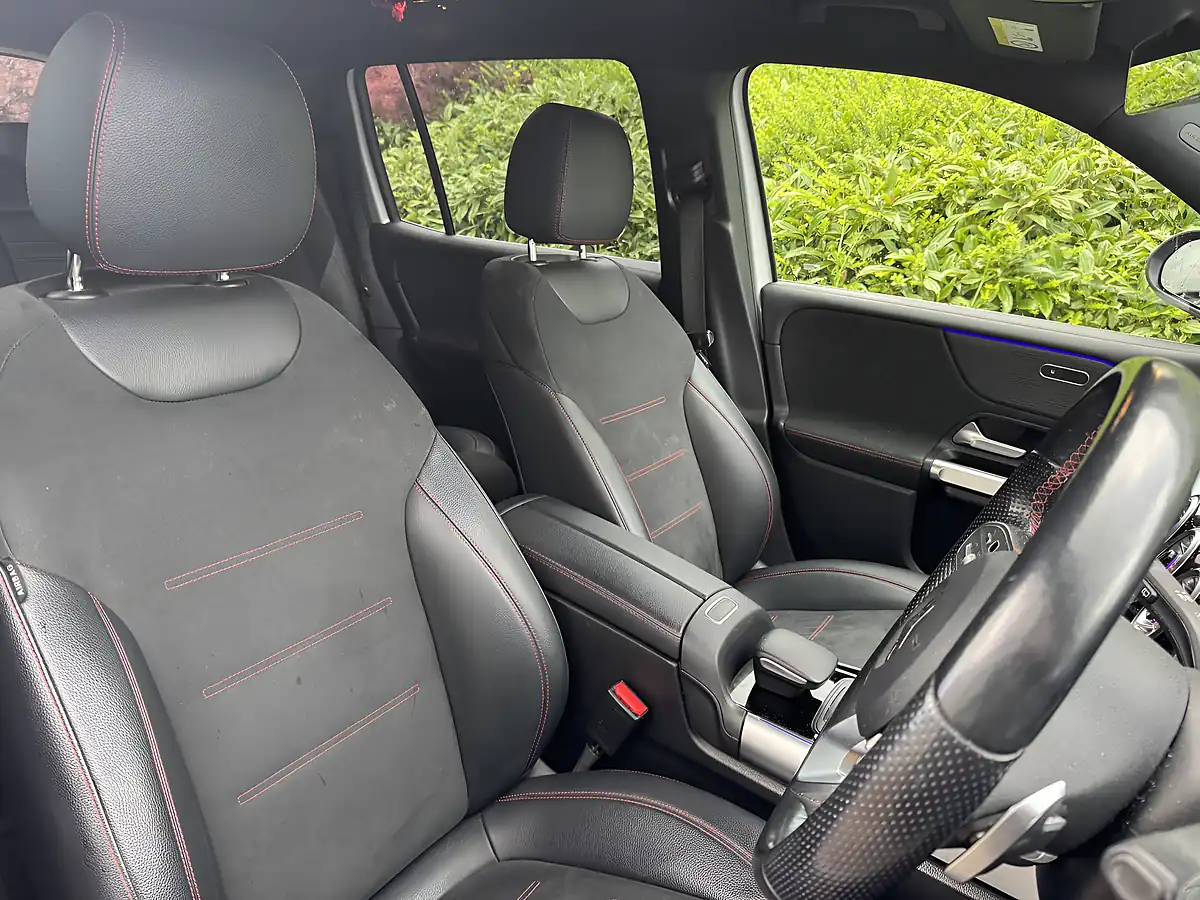 Used 2022 Mercedes-Benz Eqb AMG Line White - Interior and Exterior details 18