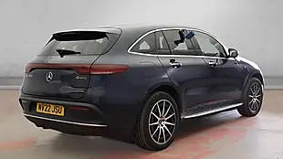 Used 2022 Mercedes-Benz Eqc AMG Line Blue - Interior and Exterior details 2