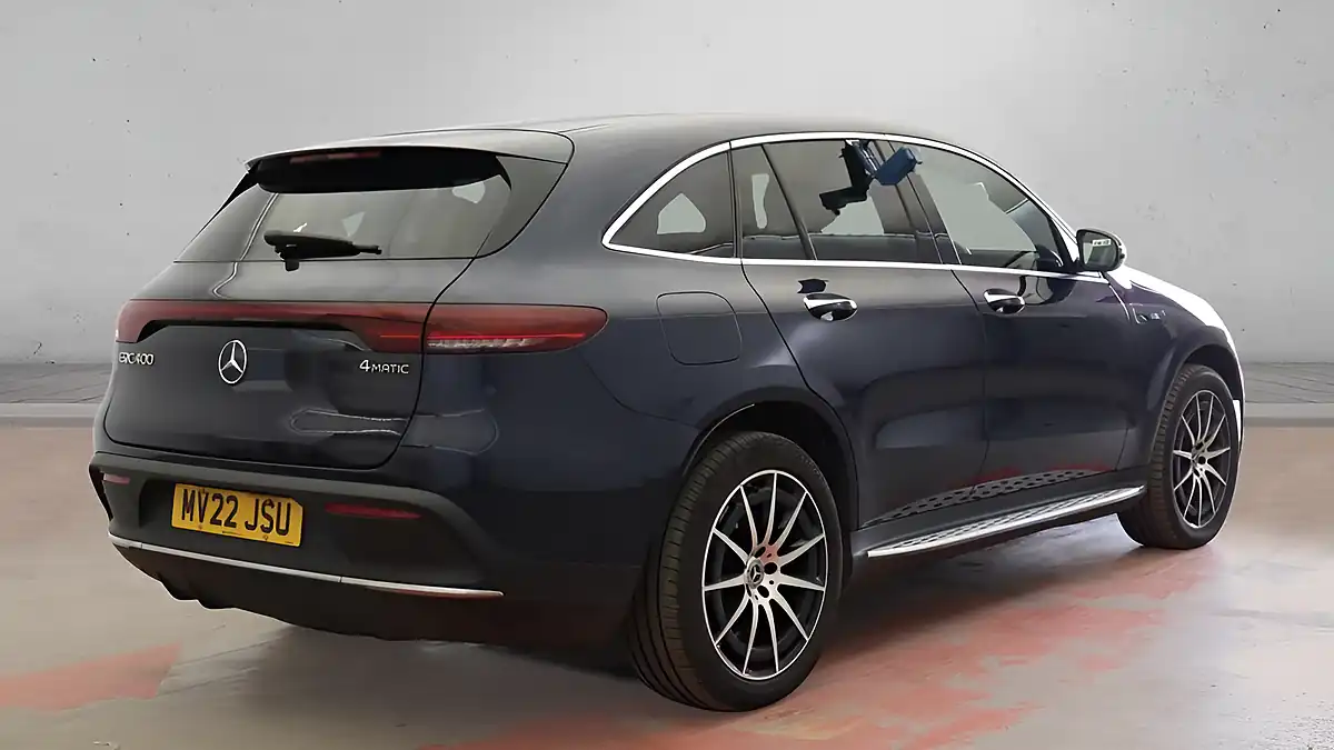 Used 2022 Mercedes-Benz Eqc AMG Line Blue - Interior and Exterior details 2