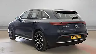 Used 2022 Mercedes-Benz Eqc AMG Line Blue - Interior and Exterior details 3