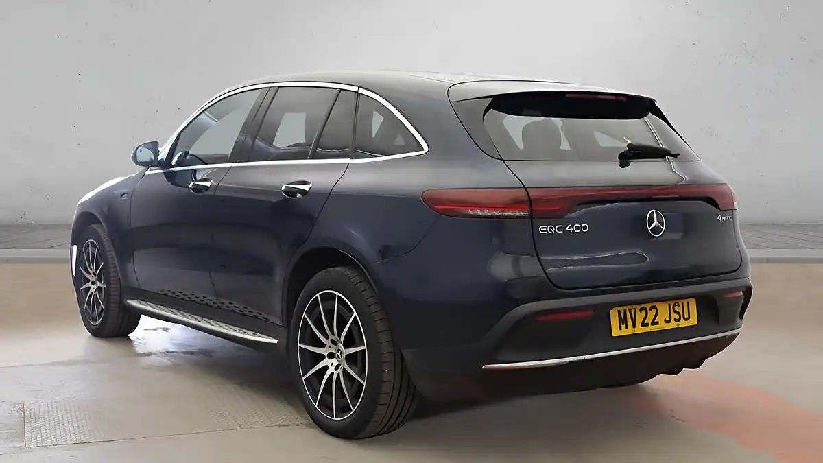 Used 2022 Mercedes-Benz Eqc AMG Line Blue - Interior and Exterior details 3
