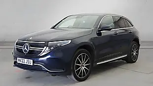 Used 2022 Mercedes-Benz Eqc AMG Line Blue - Interior and Exterior details 4