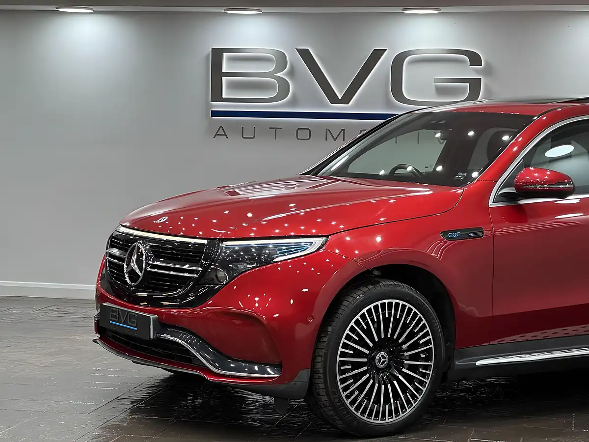 Used 2022 Mercedes-Benz Eqc AMG Line (premium) Red - Interior and Exterior details 10