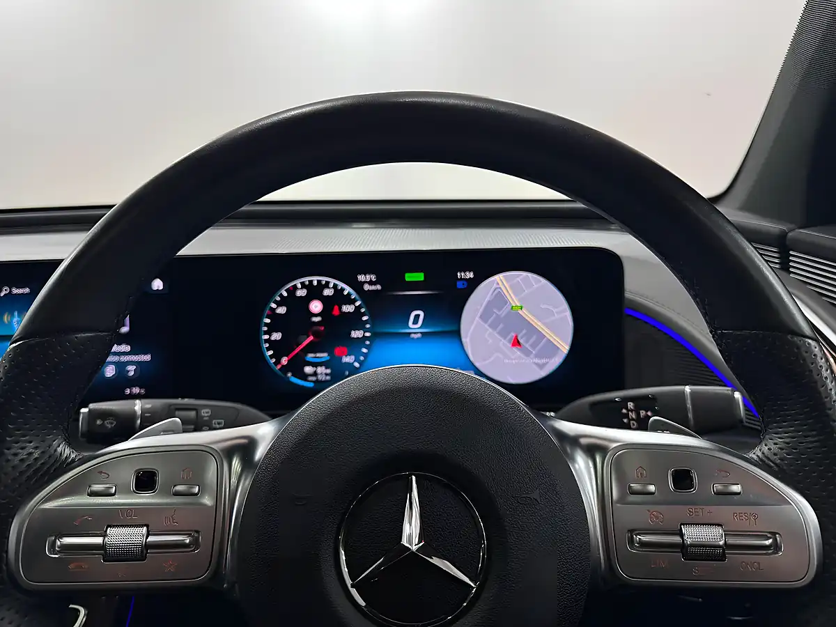 Used 2022 Mercedes-Benz Eqc AMG Line (premium) Red - Interior and Exterior details 14