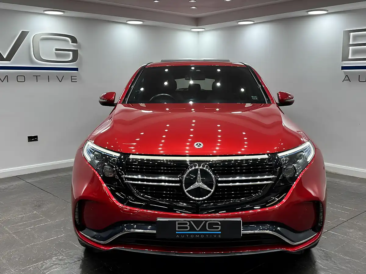 Used 2022 Mercedes-Benz Eqc AMG Line (premium) Red - Interior and Exterior details 4