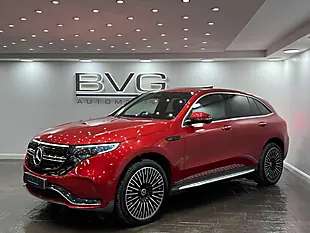 Used 2022 Mercedes-Benz Eqc AMG Line (premium) Red - Interior and Exterior details 5