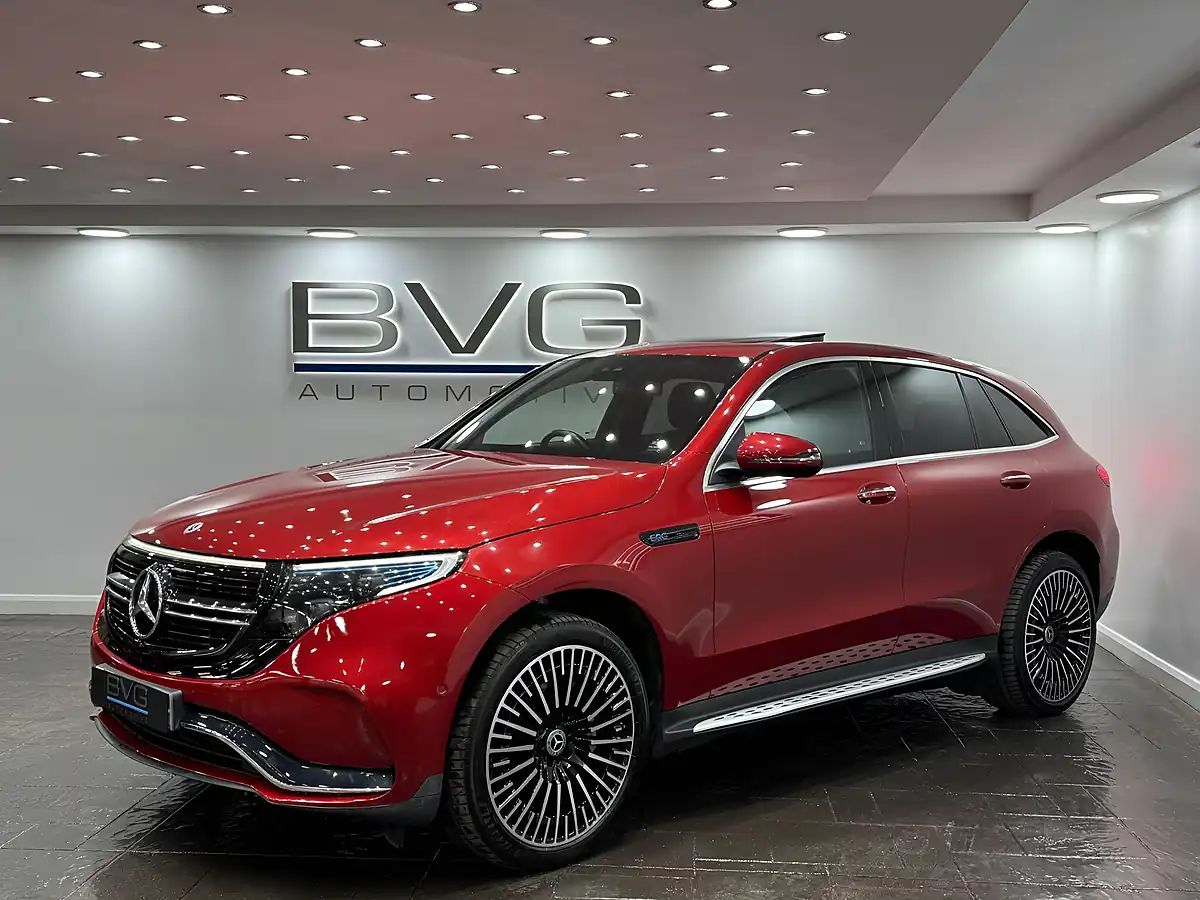 Used 2022 Mercedes-Benz Eqc AMG Line (premium) Red - Interior and Exterior details 5