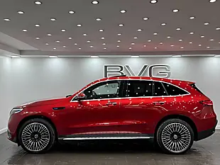 Used 2022 Mercedes-Benz Eqc AMG Line (premium) Red - Interior and Exterior details 7