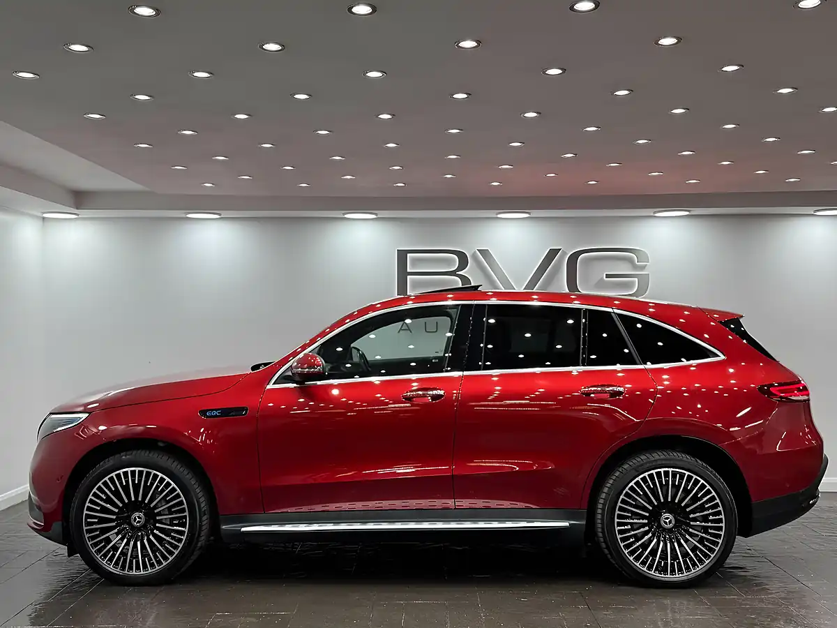 Used 2022 Mercedes-Benz Eqc AMG Line (premium) Red - Interior and Exterior details 7