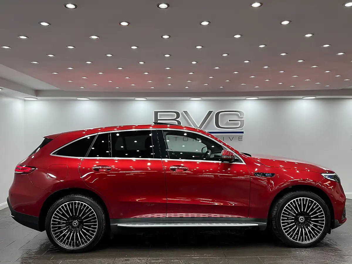 Used 2022 Mercedes-Benz Eqc AMG Line (premium) Red - Interior and Exterior details 8