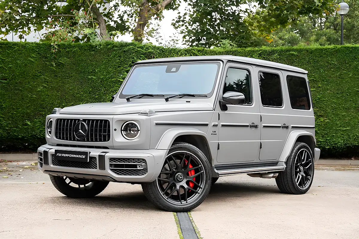 Used 2022 Mercedes-Benz G Class G63 AMG Grey - Interior and Exterior details 11