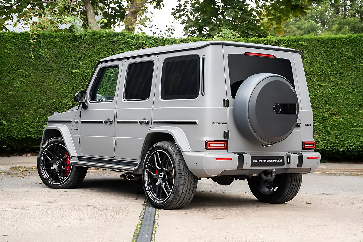 Used 2022 Mercedes-Benz G Class G63 AMG Grey - Interior and Exterior details 9