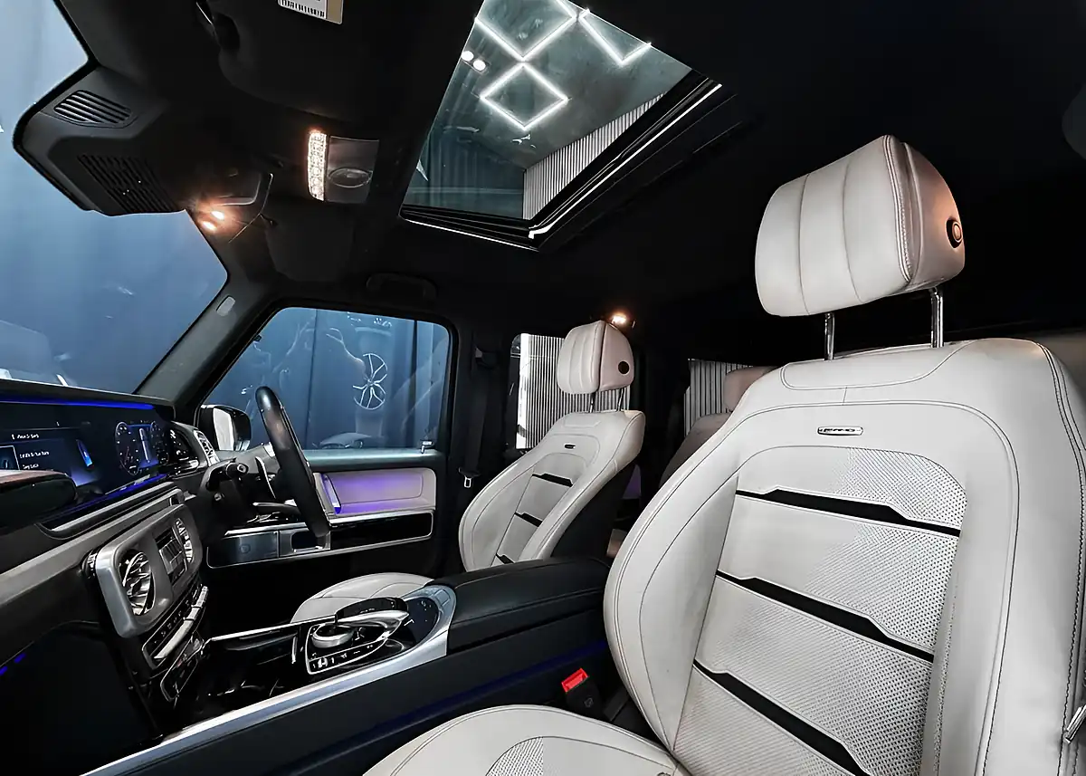 Used 2022 Mercedes-Benz G Class G63 AMG Grey - Interior and Exterior details 12