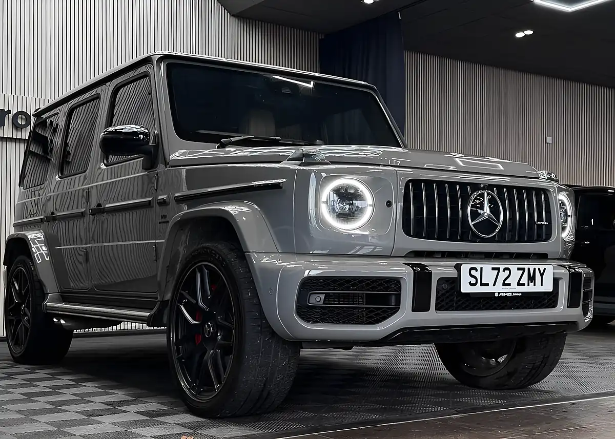 Used 2022 Mercedes-Benz G Class G63 AMG Grey - Interior and Exterior details 9