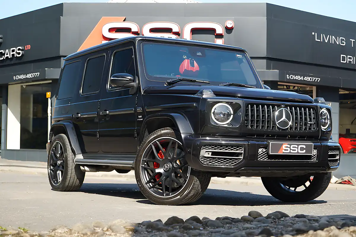 Used 2022 Mercedes-Benz G Class G63 AMG Obsidian Black Metallic - Front View