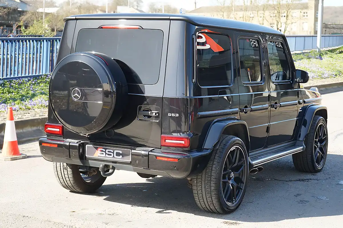 Used 2022 Mercedes-Benz G Class G63 AMG Obsidian Black Metallic - Interior and Exterior details 11