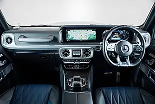 Used 2022 Mercedes-Benz G Class G63 Blue - Interior and Exterior details 11