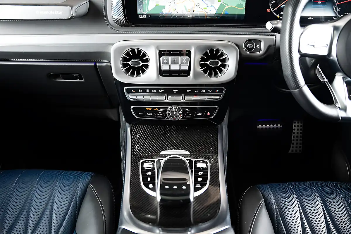 Used 2022 Mercedes-Benz G Class G63 Blue - Interior and Exterior details 14