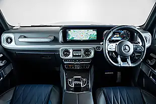 Used 2022 Mercedes-Benz G Class G63 Blue - Interior and Exterior details 3