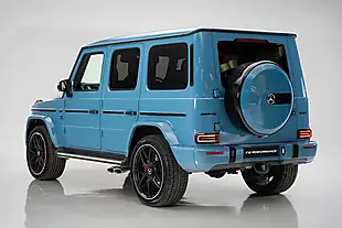 Used 2022 Mercedes-Benz G Class G63 Blue - Interior and Exterior details 9