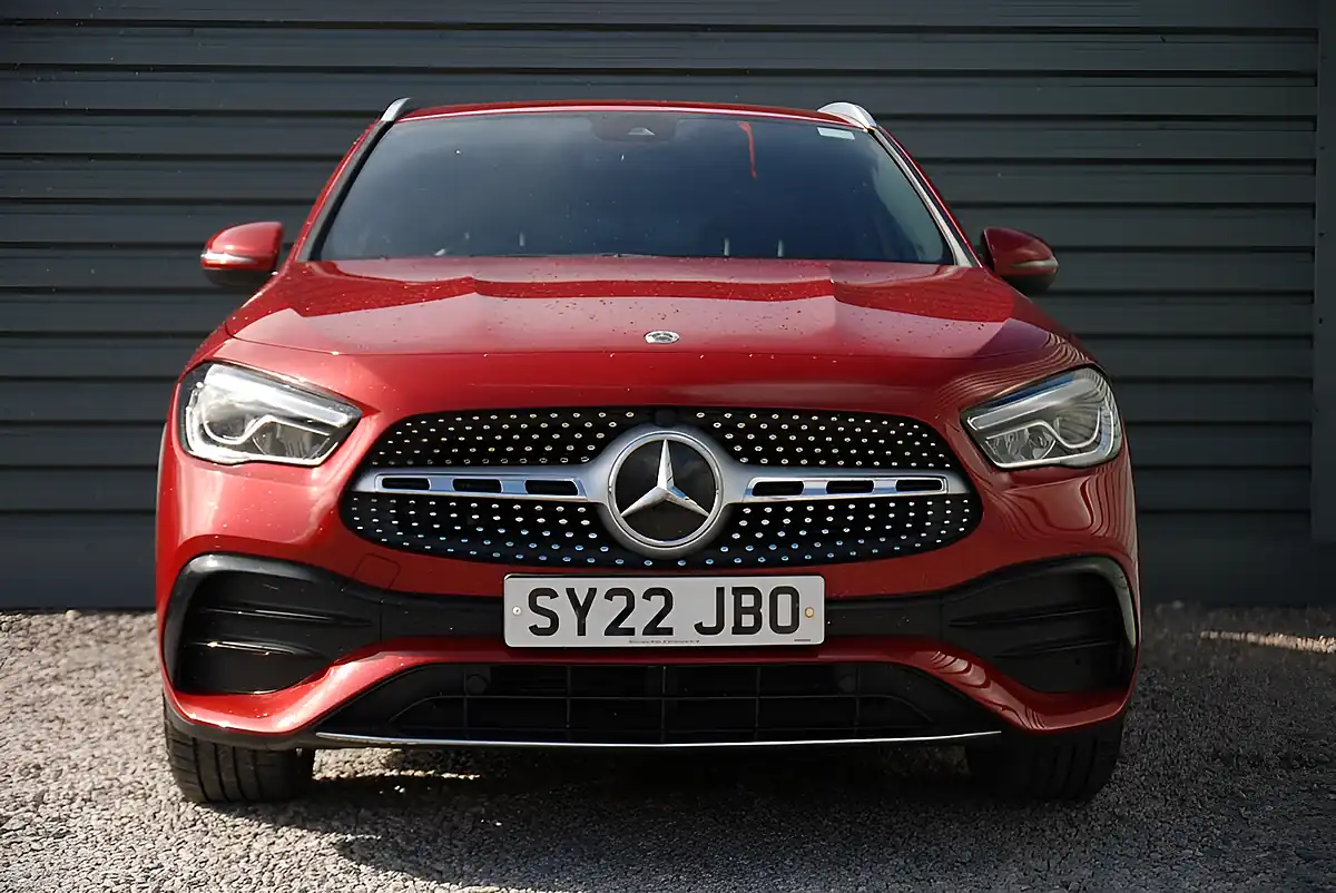 Used 2022 Mercedes-Benz Gla AMG Line (premium) Red - Interior and Exterior details 3