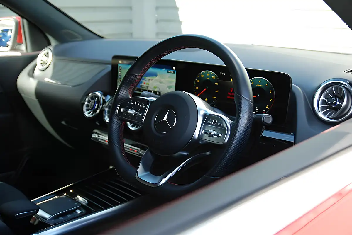 Used 2022 Mercedes-Benz Gla AMG Line (premium) Red - Interior and Exterior details 6