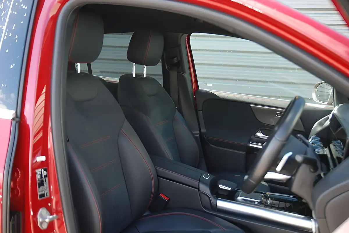 Used 2022 Mercedes-Benz Gla AMG Line (premium) Red - Interior and Exterior details 7