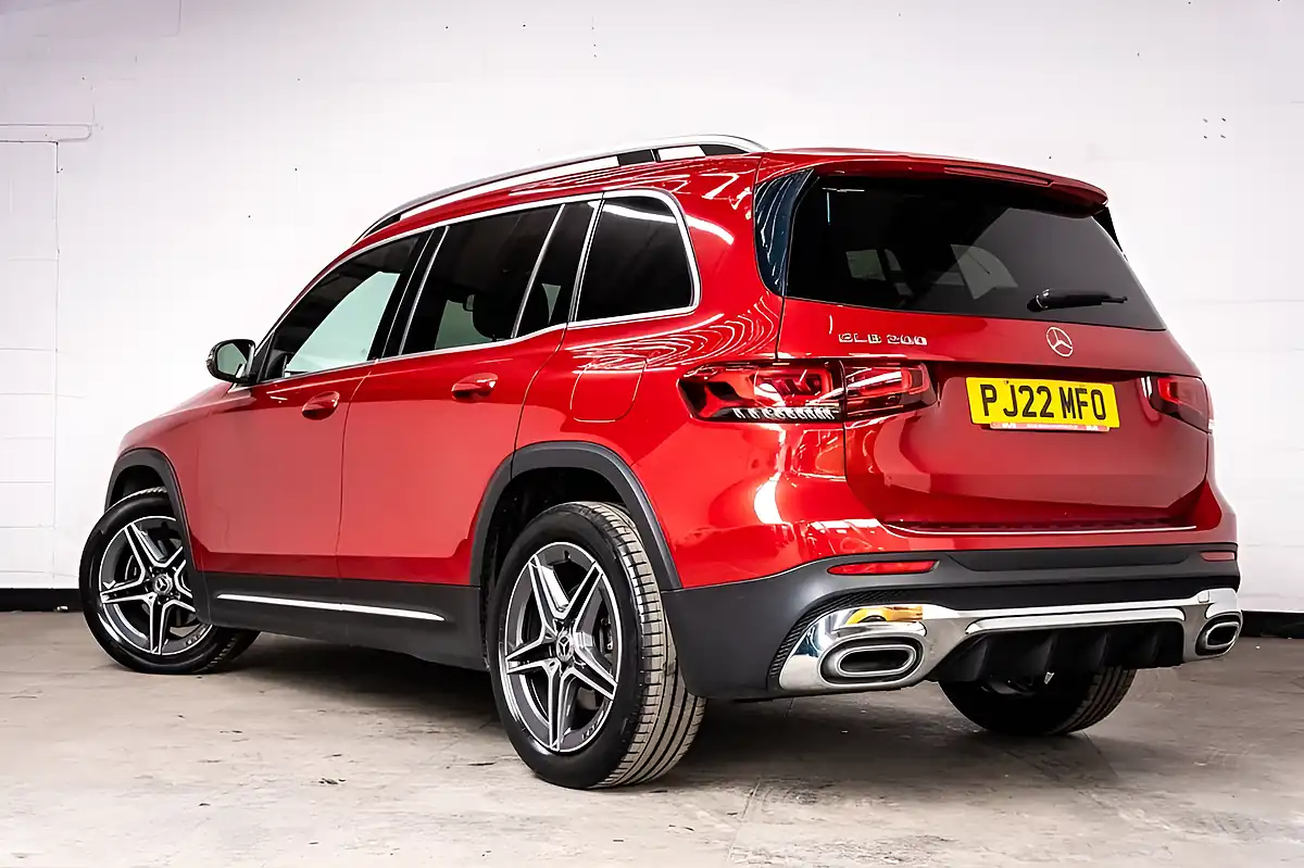 Used 2022 Mercedes-Benz Glb AMG Line Patagonia Red - Interior and Exterior details 3