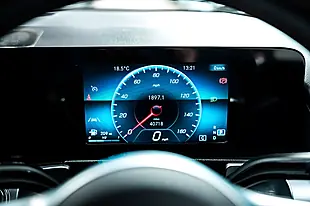 Used 2022 Mercedes-Benz Glb AMG Line Patagonia Red - Interior and Exterior details 8