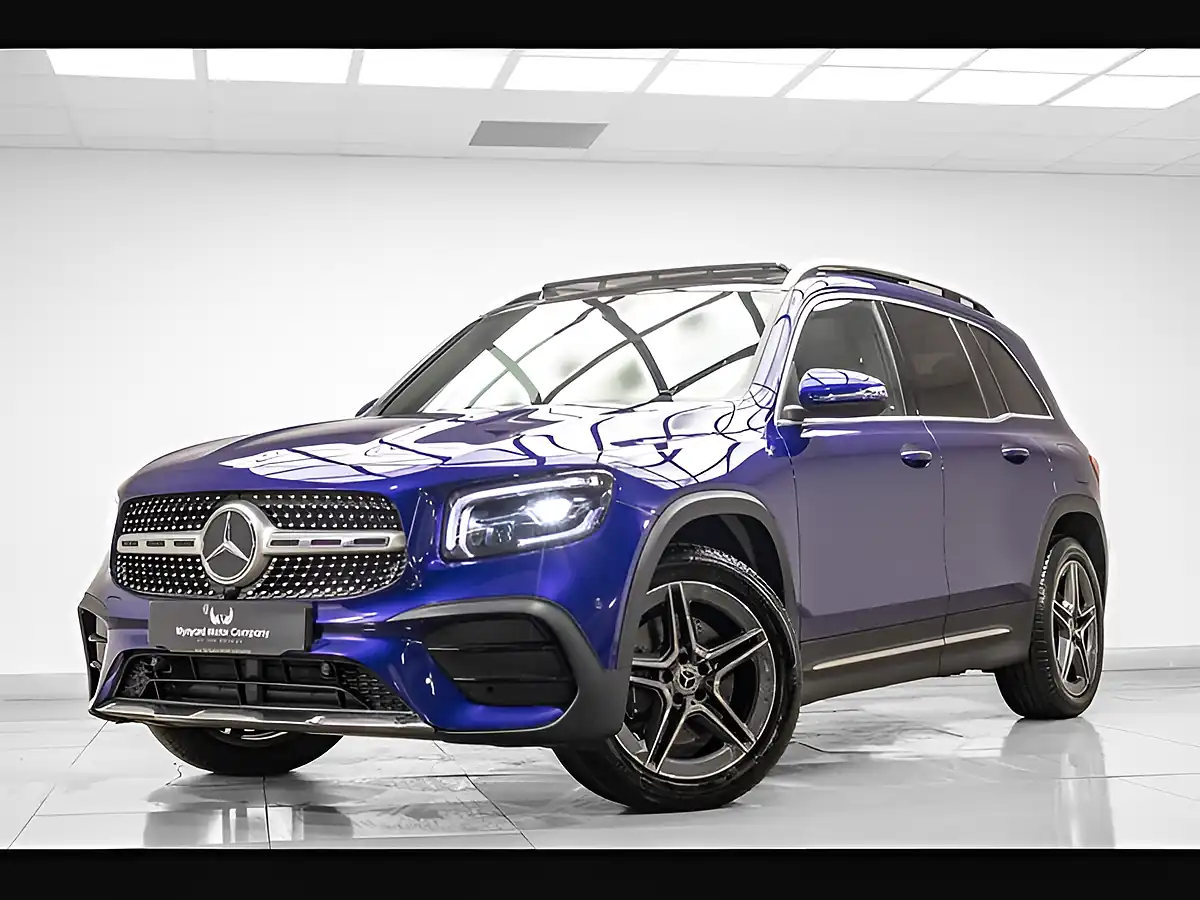 Used 2022 Mercedes-Benz Glb AMG Line (premium Plus) Galaxy Blue - Front View