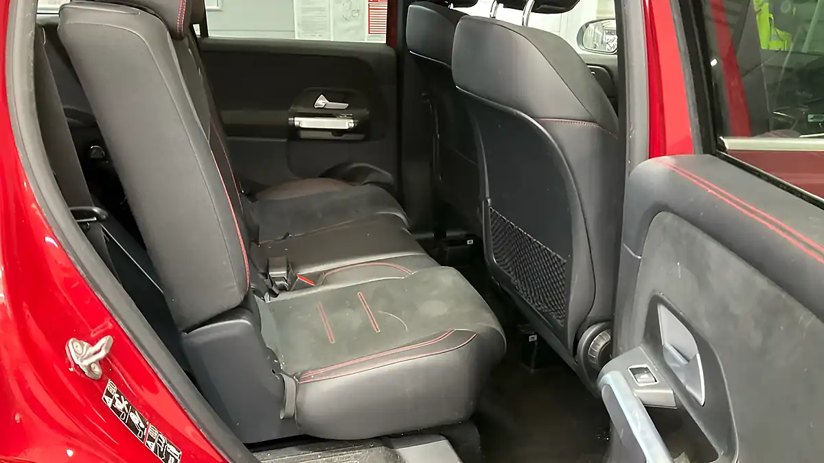 Used 2022 Mercedes-Benz Glb AMG Line (premium) Red - Interior and Exterior details 12