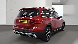 Used 2022 Mercedes-Benz Glb AMG Line (premium) Red - Interior and Exterior details 2