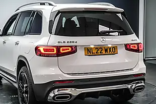 Used 2022 Mercedes-Benz Glb AMG Line (premium) White - Interior and Exterior details 12