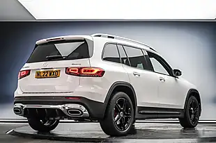 Used 2022 Mercedes-Benz Glb AMG Line (premium) White - Interior and Exterior details 3