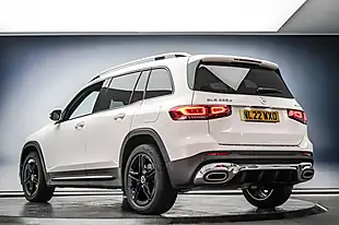 Used 2022 Mercedes-Benz Glb AMG Line (premium) White - Interior and Exterior details 7