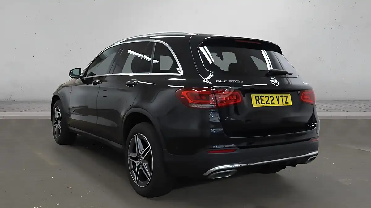 Used 2022 Mercedes-Benz Glc AMG Line Black - Interior and Exterior details 3