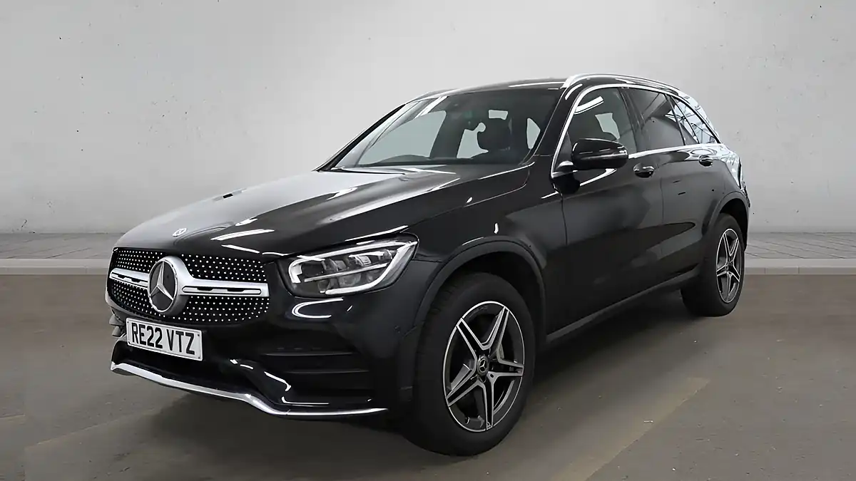 Used 2022 Mercedes-Benz Glc AMG Line Black - Interior and Exterior details 4