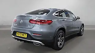 Used 2022 Mercedes-Benz Glc AMG Line Coupe Grey - Interior and Exterior details 2