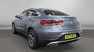 Used 2022 Mercedes-Benz Glc AMG Line Coupe Grey - Interior and Exterior details 3