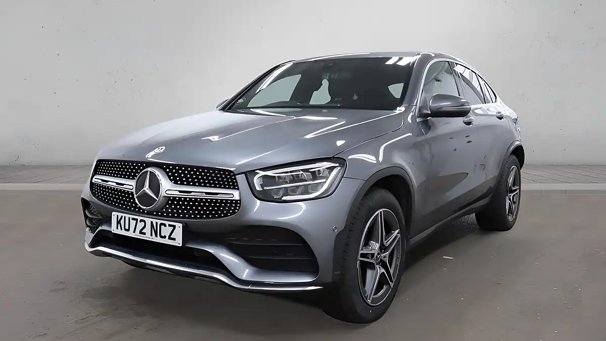 Used 2022 Mercedes-Benz Glc AMG Line Coupe Grey - Interior and Exterior details 4