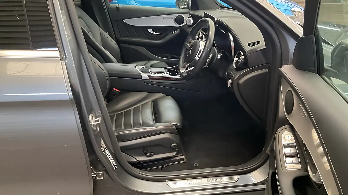 Used 2022 Mercedes-Benz Glc AMG Line Coupe Grey - Interior and Exterior details 7