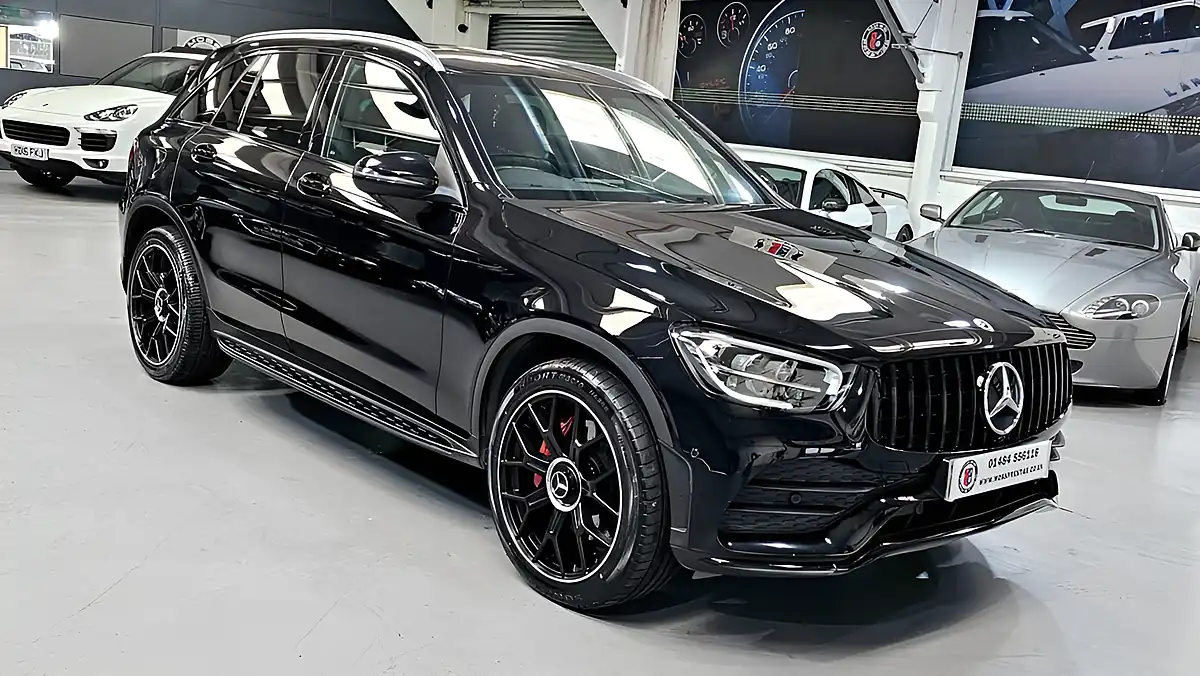 Used 2022 Mercedes-Benz Glc AMG Line Premium Black - Interior and Exterior details 10