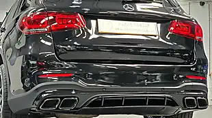 Used 2022 Mercedes-Benz Glc AMG Line Premium Black - Interior and Exterior details 11