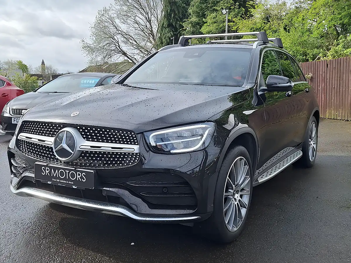 Used 2022 Mercedes-Benz Glc AMG Line (premium) Black - Interior and Exterior details 3