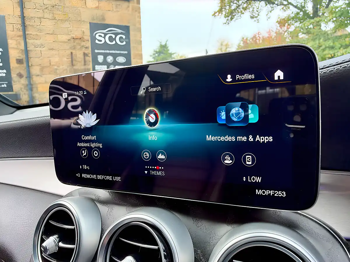 Used 2022 Mercedes-Benz Glc AMG Line Premium Obsidian Black - Interior and Exterior details 17