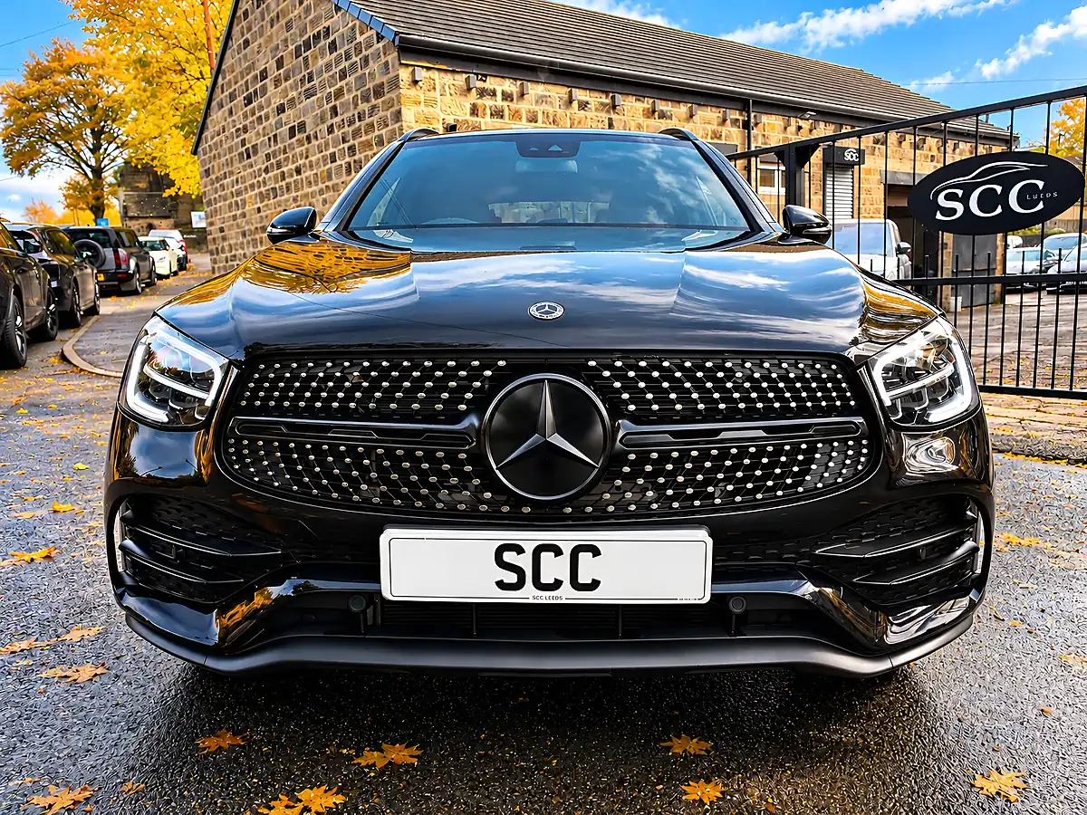 Used 2022 Mercedes-Benz Glc AMG Line Premium Obsidian Black - Interior and Exterior details 3