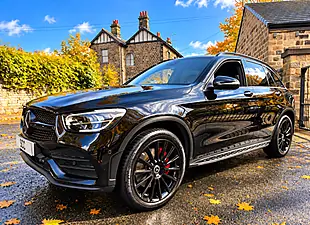 Used 2022 Mercedes-Benz Glc AMG Line Premium Obsidian Black - Interior and Exterior details 4